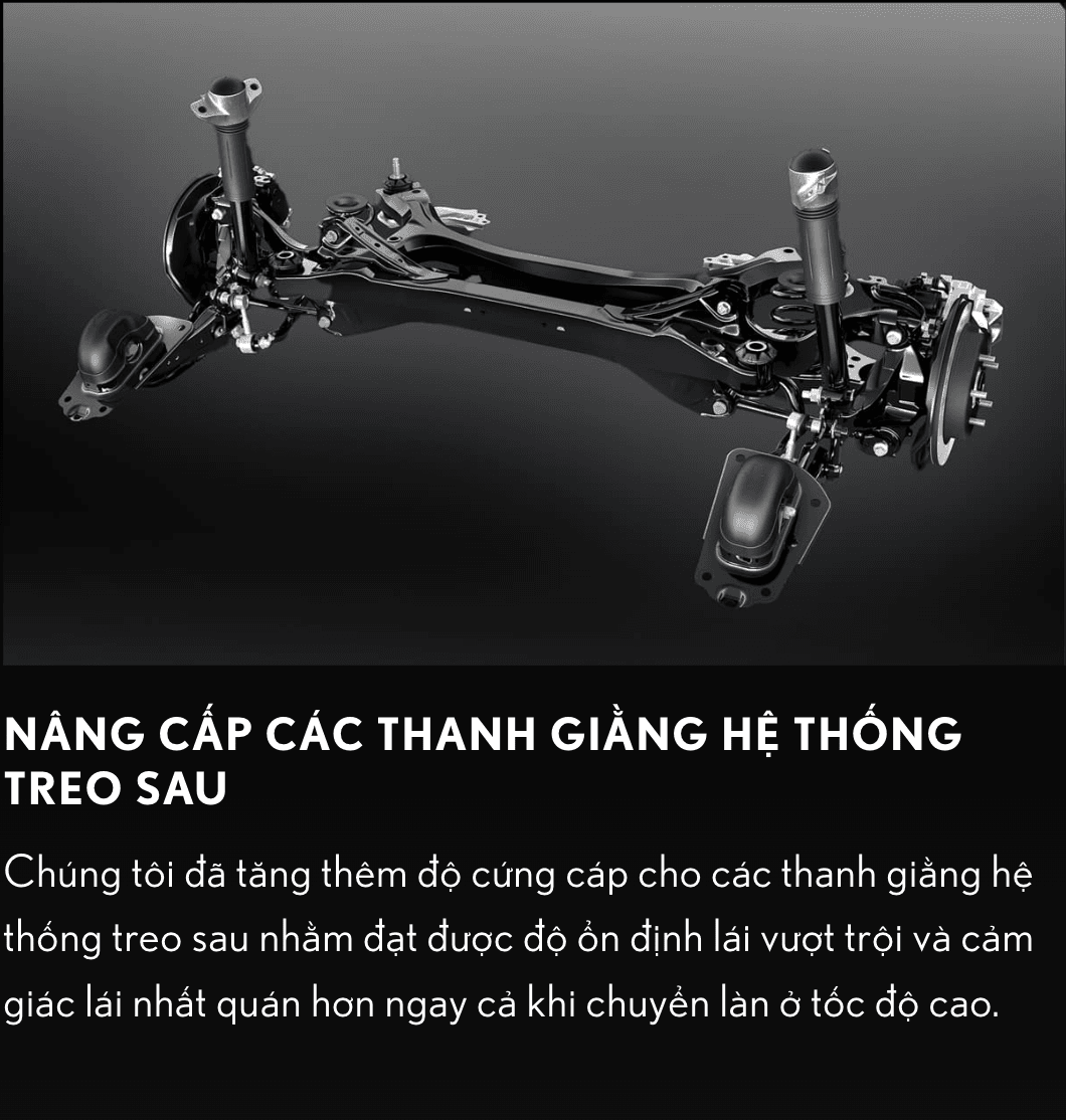 Hệ thống treo Lexus ES 250 F sport